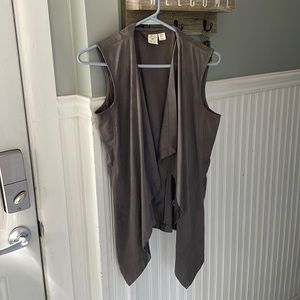 Gray vest